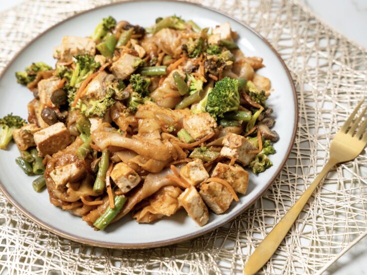 Vegan Miso Pad See Ew